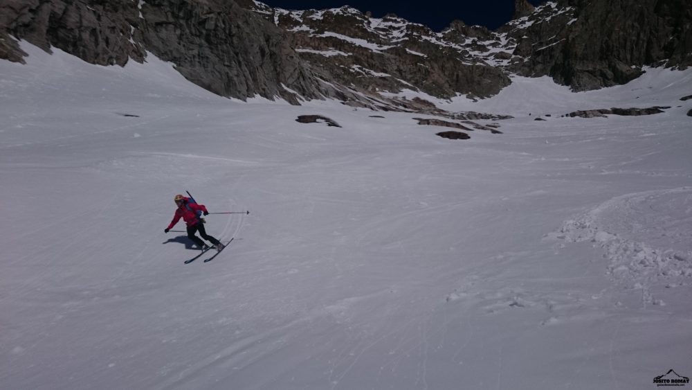 Travesía con skis al Mont Dolent